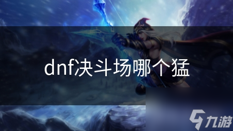 dnf决斗场哪个猛
