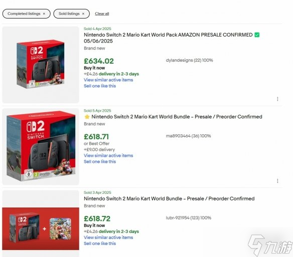 Switch2欧洲地区光速售空!黄牛炒价飙升至近6000元