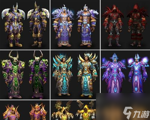 魔兽世界中如何展示当前穿戴装备？