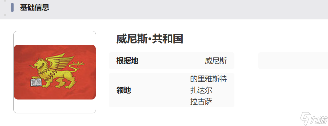 《大航海时代：传说》威尼斯介绍