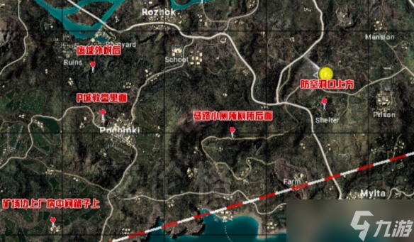 《绝地求生》兔篮子详细刷新地点一览
