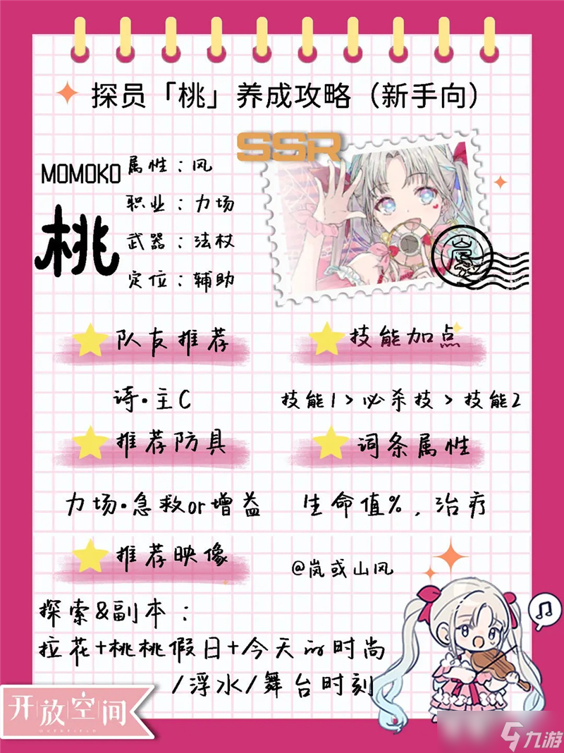 开放空间探员桃培养攻略指南