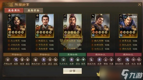 《三国志战棋版》SP张角阵容搭配攻略