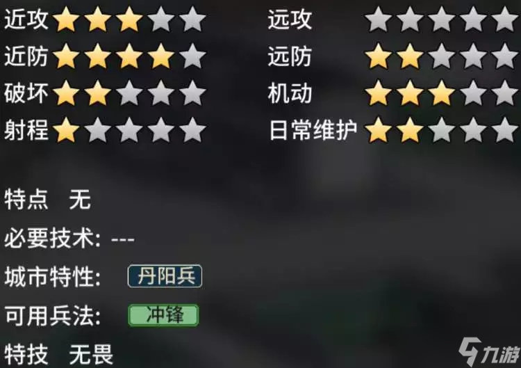 《汉末霸业》步兵特殊兵种介绍