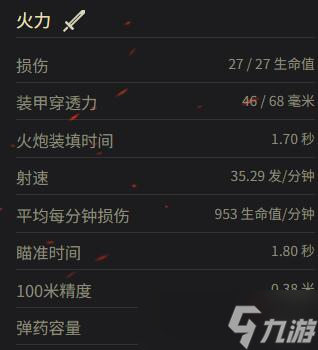 《坦克世界》AMR P.103参数一览