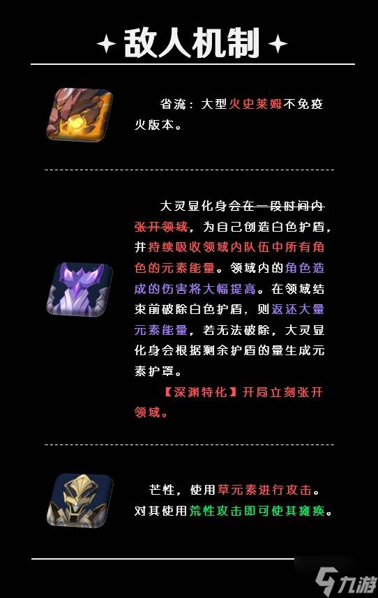 《原神》5.5深渊第12层打法详解 5.5深渊敌人介绍与配队推荐