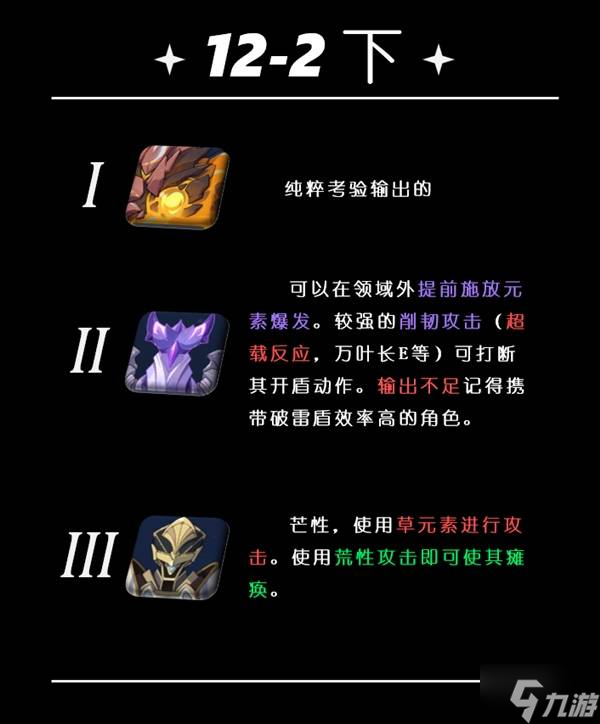 《原神》5.5深渊第12层打法详解 5.5深渊敌人介绍与配队推荐
