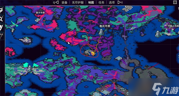 崩溃大陆2电光平原泡水盒子位置一览