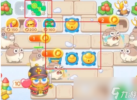 《保卫萝卜4》胡桃夹子第8关通关攻略