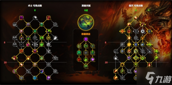 魔兽世界毁灭术天赋怎么加点-11.1毁灭术天赋加点推荐