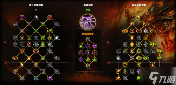 魔兽世界毁灭术天赋怎么加点-11.1毁灭术天赋加点推荐