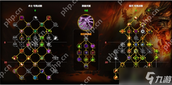 魔兽世界11.1毁灭术天赋怎么加点 魔兽世界11.1毁灭术天赋加点推荐