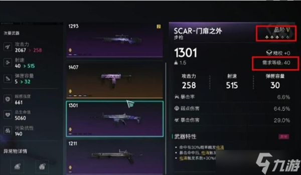 七日世界装备等级限制详解
