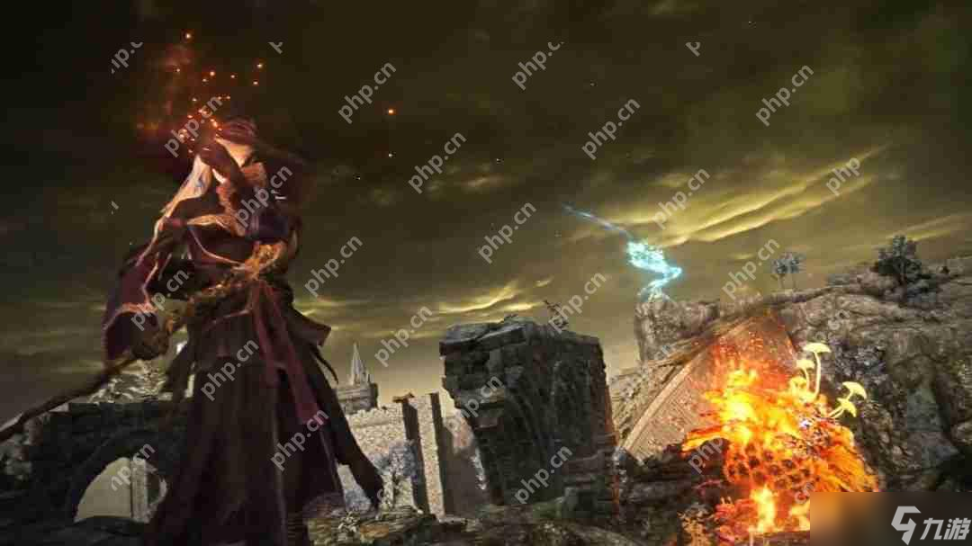 《艾尔登法环：黑夜君临》隐士预告 施展强力魔法