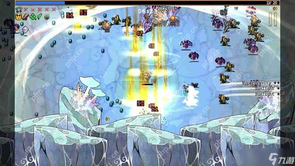 《吸血鬼幸存者》新推出与《SaGa Emerald Beyond》合作资料片《Emerald Diorama》