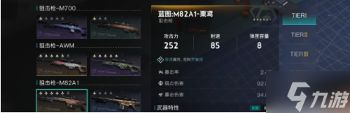七日世界栗鸢怎么配装-M82A1栗鸢配装推荐