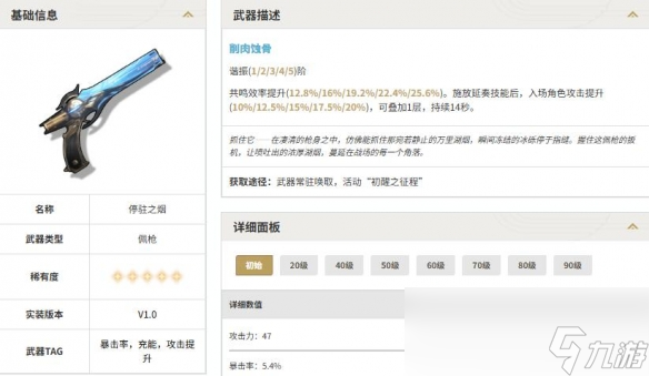 《鸣潮》夏空武器选择推荐