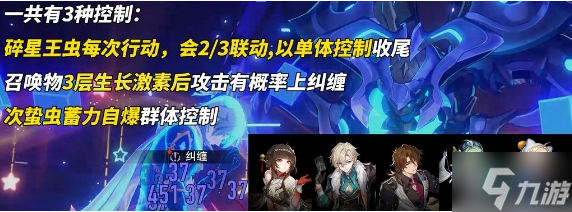 崩壞星穹鐵道螟蝗戰(zhàn)首碎星王蟲怎么打-末日幻影碎星王蟲滿星攻略
