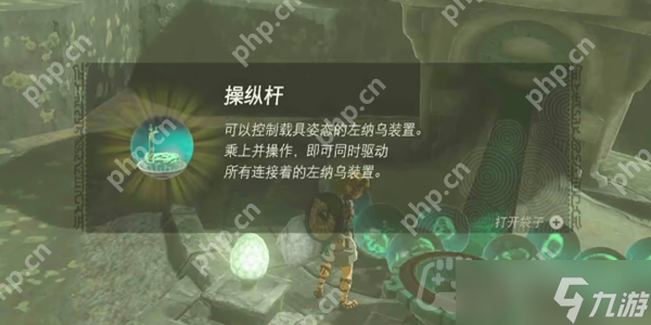 塞尔达传说王国之泪操纵杆在哪儿-操纵杆位置介绍