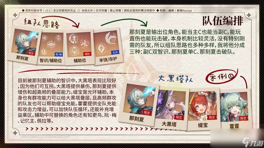 崩坏星穹铁道那刻夏配队推荐