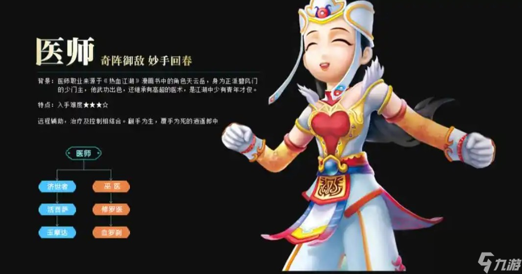 热血江湖医生介绍介绍