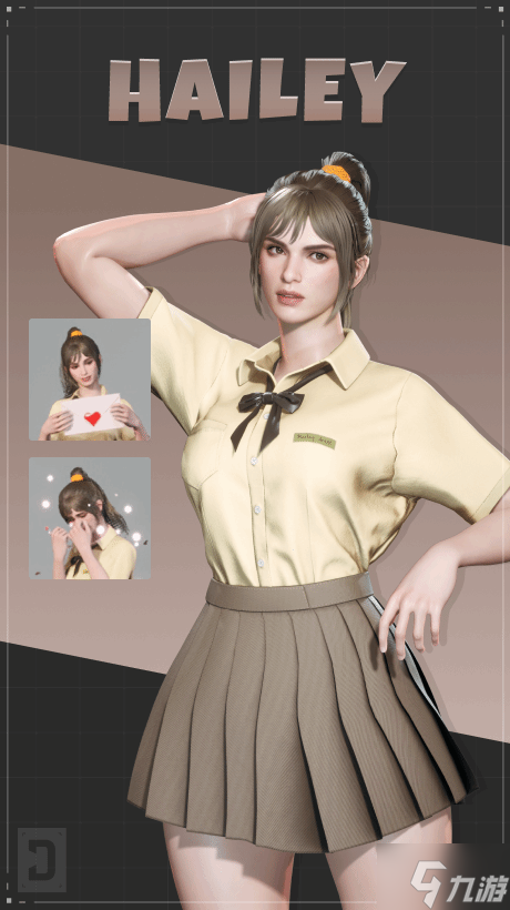 制服辣妹玩枪战 《第一后裔》更新学院制服外观