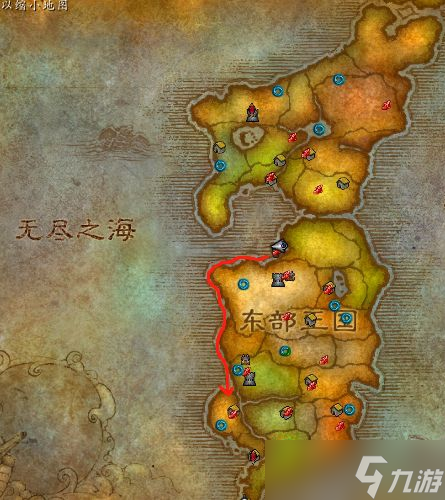 《魔兽世界》西部荒野位置介绍