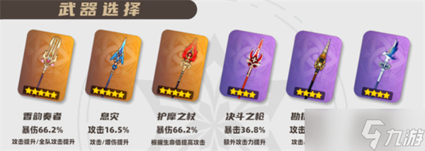 原神爱可菲武器圣遗物词条推荐指南