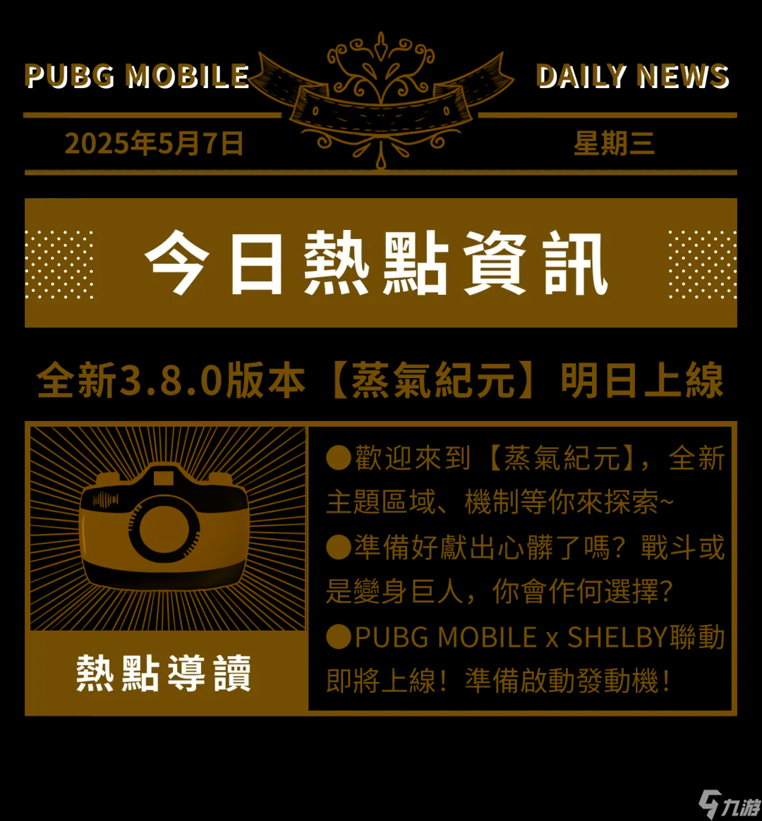 绝地求生国际服3.8.0版本更新公告