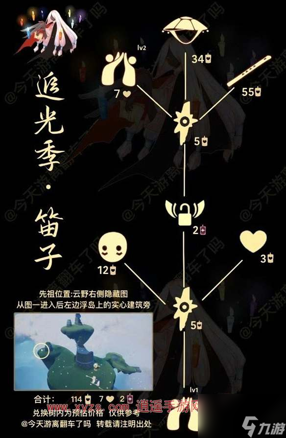 光遇笛子先祖复刻兑换图2024