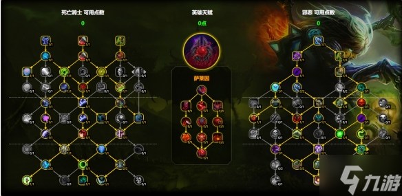 魔兽世界邪DK天赋怎么加点-11.1邪DK天赋加点推荐