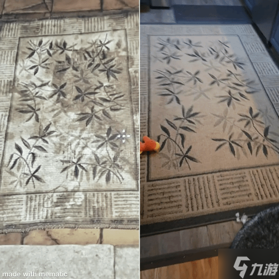 现代家具误入《上古卷轴4：湮灭重制版》:花纹细节一模一样