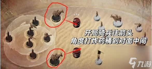 燕云十六声沙盘速胜攻略:骑兵盾兵火药桶组合制胜