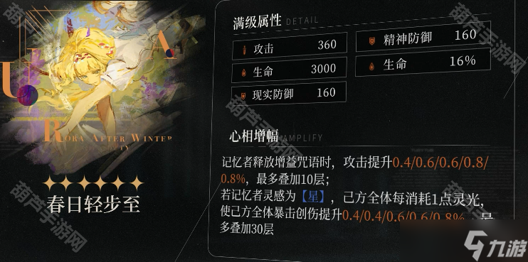 《重返未来1999》库珀花环心相选择推荐