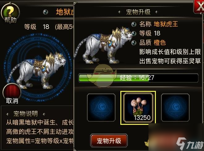 《王者之剑》宠物系统介绍