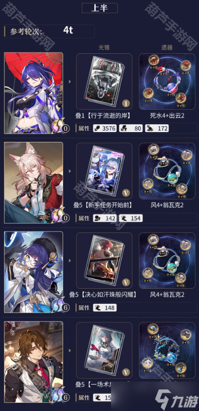 《崩坏星穹铁道》3.1出故乡记阵容推荐