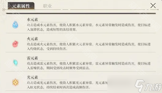 《黑色信标》元素机制介绍