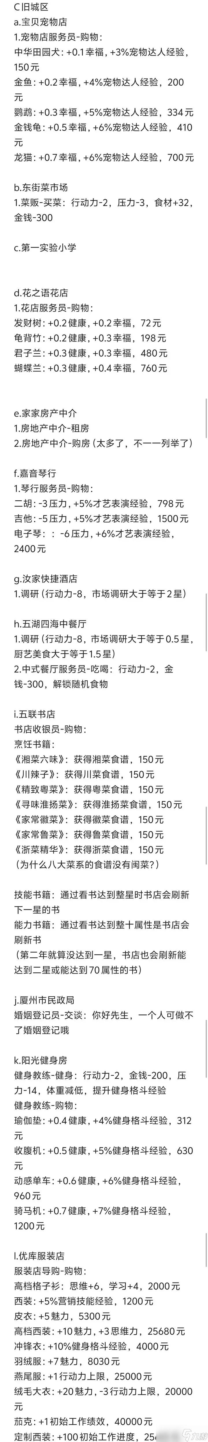 《职场浮生记》全场景作用一览