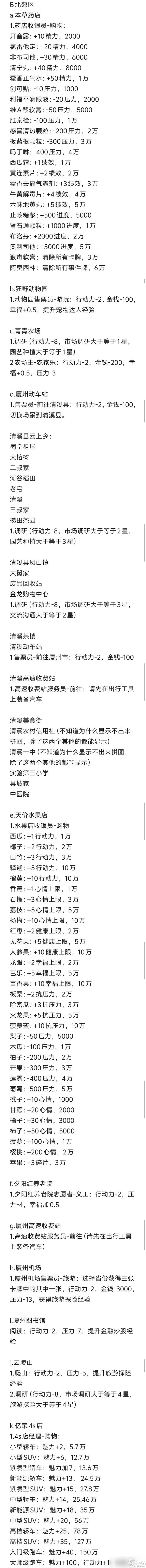 《职场浮生记》全场景作用一览