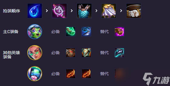 《云顶之弈》强音争霸七法超级璐璐阵容介绍