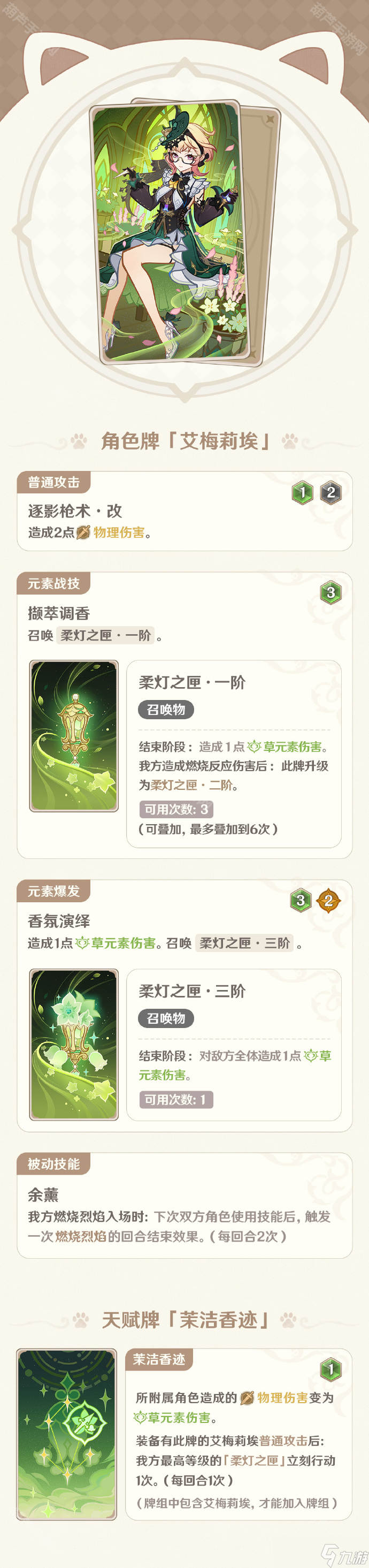 《原神》5.5版本七圣召唤新增卡牌介绍