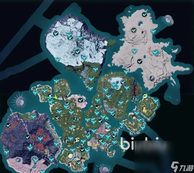幻兽帕鲁地图分享 幻兽帕鲁地图解析