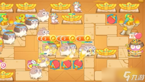保衛(wèi)蘿卜4法老歸來(lái)第6關(guān)攻略