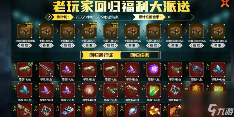 回归玩家登录奖励计算方法是什么