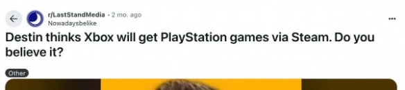 索尼这下汗流浃背了？Xbox主机将支持Steam游戏运行
