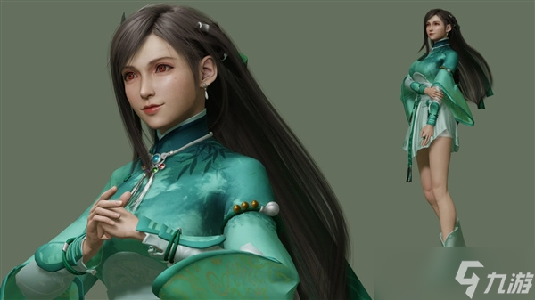 当西方女神邂逅东方仙侠！FF7重生蒂法化身仙剑7月清疏