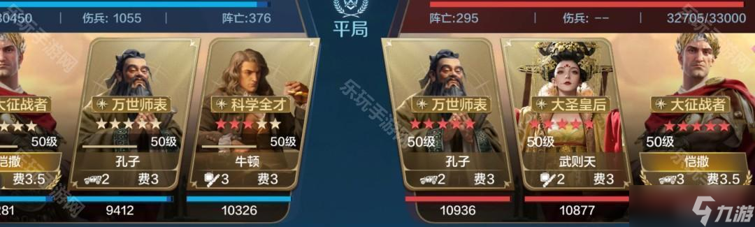 《世界啟元》S9賽季孔子牛頓反擊隊推薦