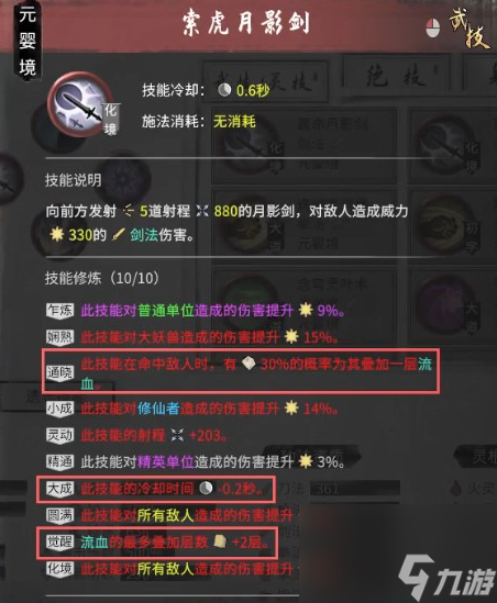 鬼谷八荒流血火剑流派玩法全解析