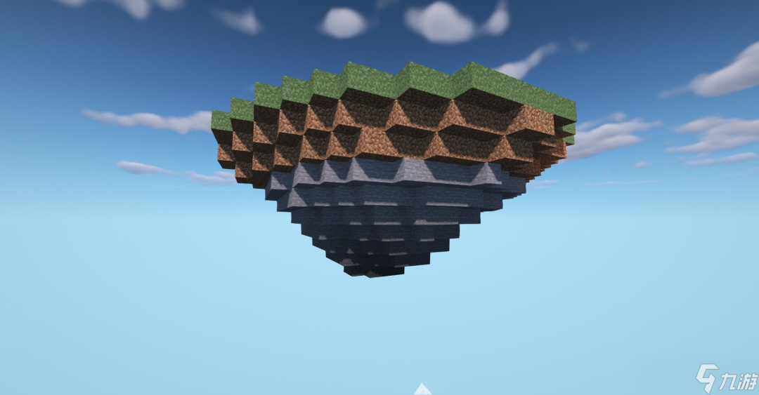 我的世界：移動版建造在空中的末地小屋~你會歡迎末影人來嗎？