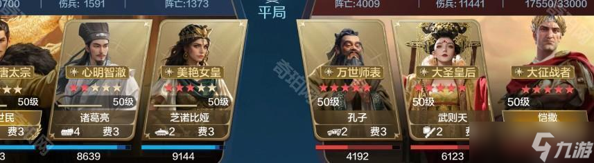 《世界啟元》李世民慢速肉隊(duì)陣容推薦